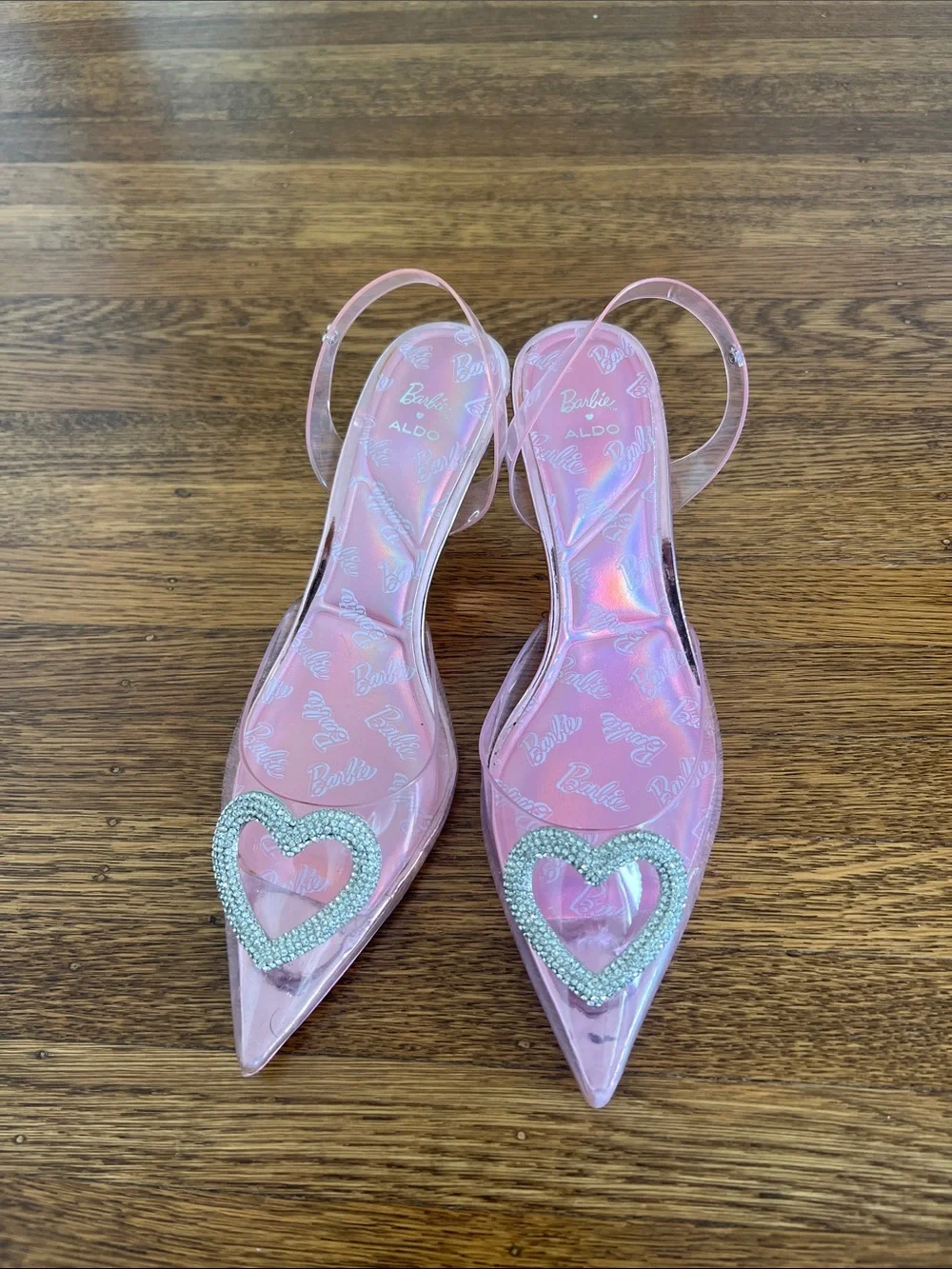 Pink Barbie Aldo Heels - Picture 2 of 5
